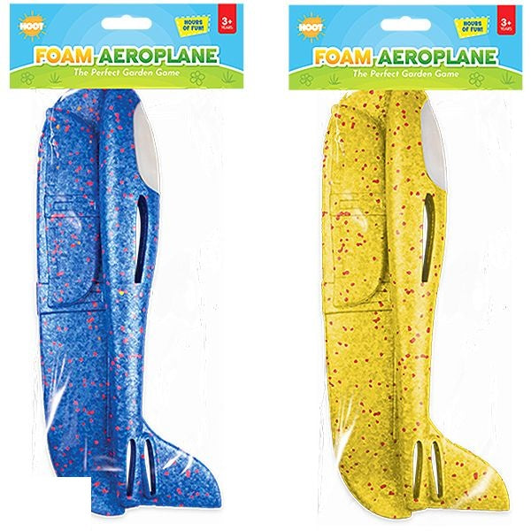 hoot-foam-aeroplane-assorted-colours-47cm-x-48cm