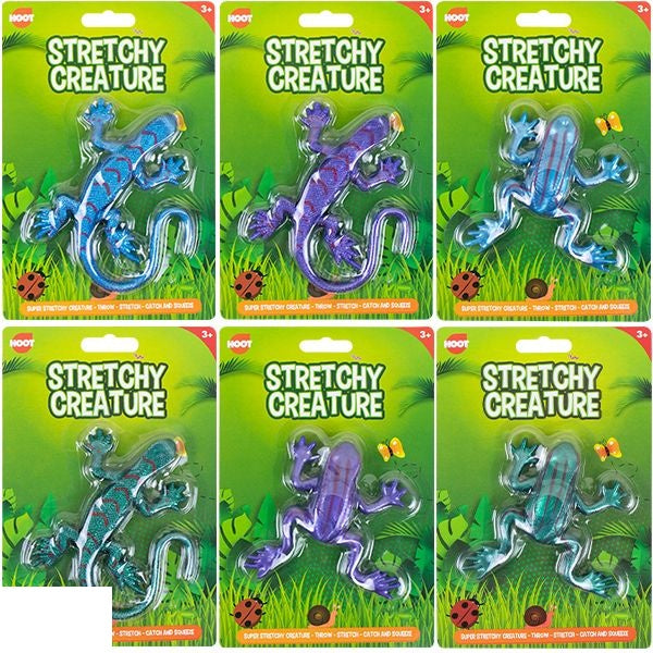 hoot-stretchy-creature-lizard-and-frog-toy-assorted