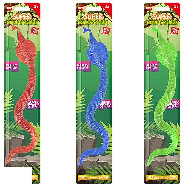 hoot-super-sticky-stretch-snake-3m-assorted-colours