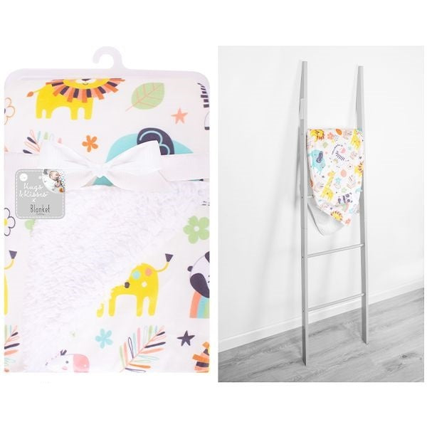 hugs-and-kisses-mink-sherpa-jungle-baby-blanket-75cm-x-100cm
