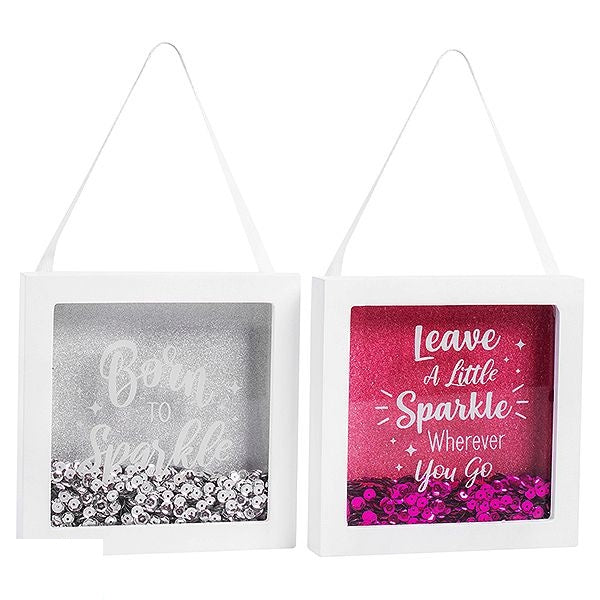 hugs-and-kisses-quote-and-glitter-box-frame-assorted