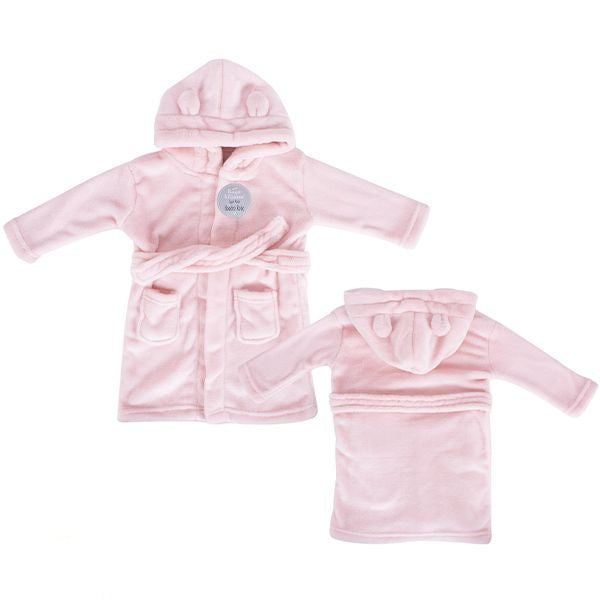 hugs-and-kisses-soft-flannel-pink-baby-hooded-robe