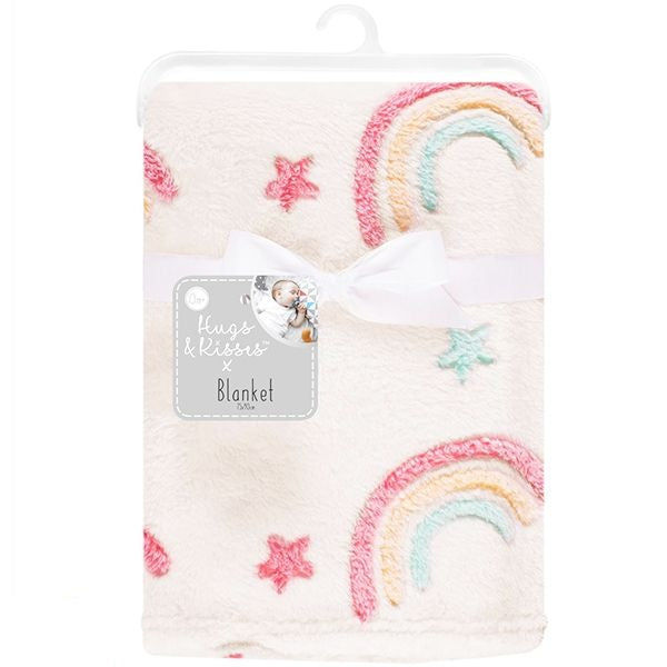 hugs-and-kisses-white-rainbow-baby-blanket-70cm-x-90cm