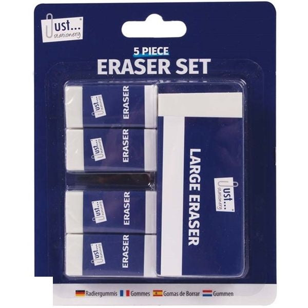 just-stationery-erasers-5-pack
