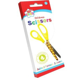 kids-create-animal-pattern-scissors