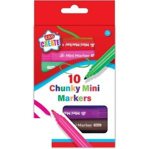 kids-create-assorted-colour-chunky-mini-markers-10-pack