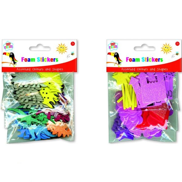 kids-create-foam-stickers-assorted-colours-and-shapes