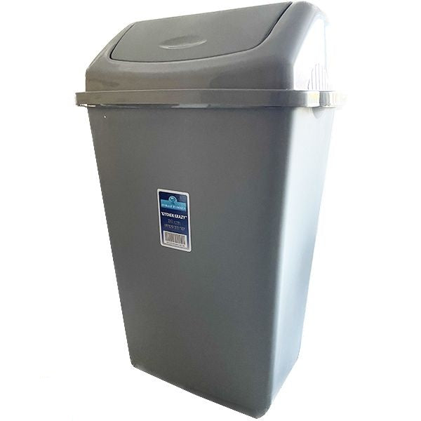 kitchen-krazy-silver-swing-top-bin-30l