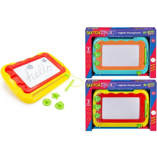 kreative-kids-sketch-magic-magnetic-drawing-board-play-set-assorted-colours