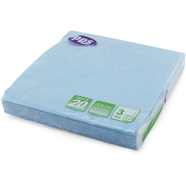 light-blue-3-ply-paper-napkins-33cm-20-pack