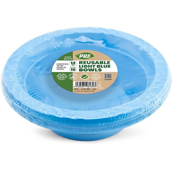 light-blue-plastic-reusable-bowls-12oz-10-pack