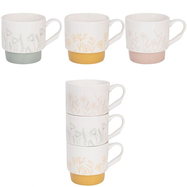 mad-about-mugs-new-bone-china-floral-embossed-stackable-mug-310ml