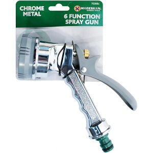 marksman-6-function-chrome-metal-garden-hose-spray-gun