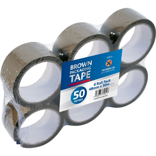 marksman-brown-packing-tape-48mm-x-50m-6-pack