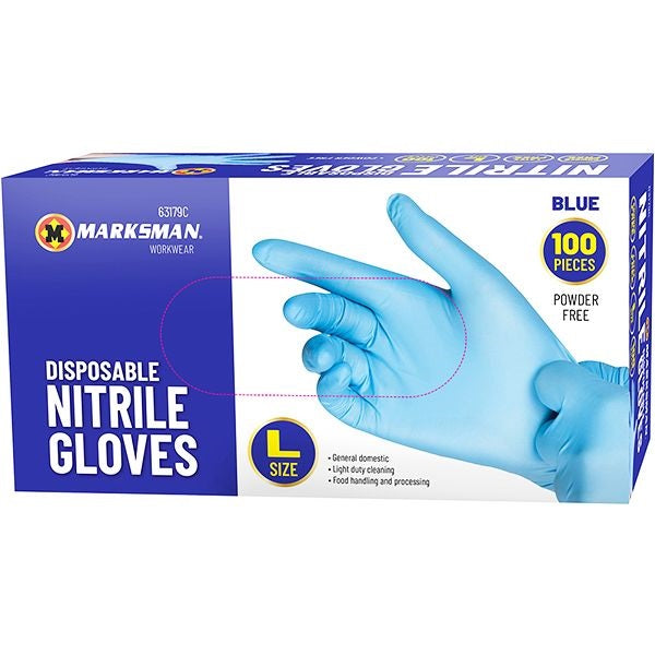marksman-disposable-blue-nitrile-gloves-large-100pc