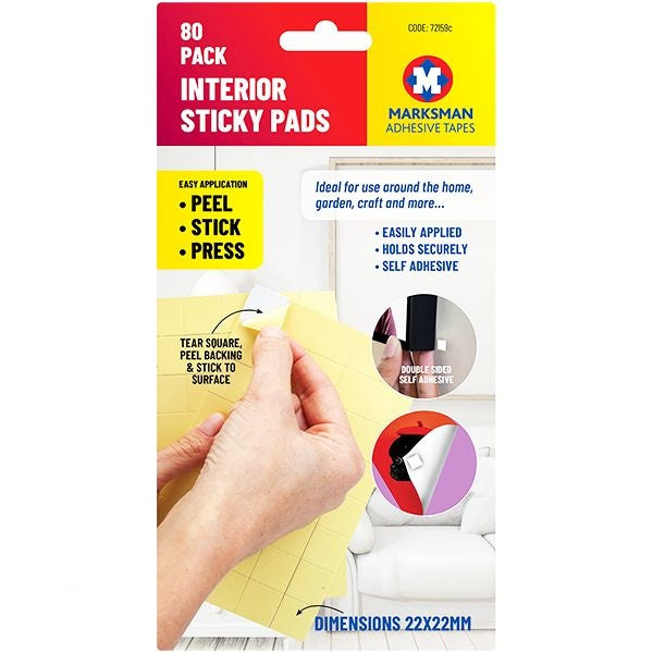 marksman-hook-and-loop-sticky-pads-22mm-36-pack