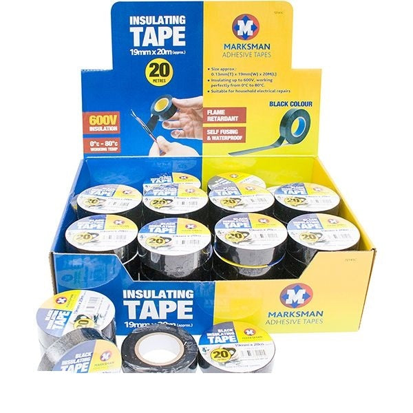 marksman-insulating-tape-19mm-x-20m-assorted-colours