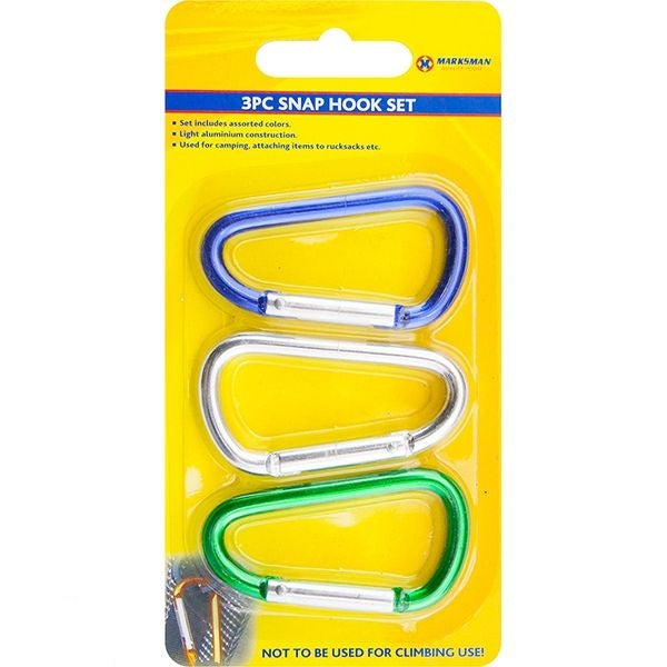 marksman-snap-hook-set-assorted-colours-3pc