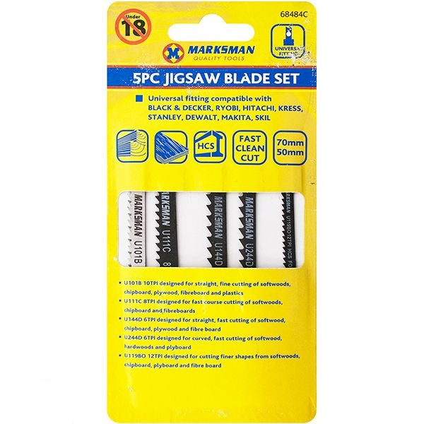 marksman-universal-hcs-jigsaw-blade-set-5pc