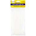 marksman-white-cable-ties-150mm-150pc