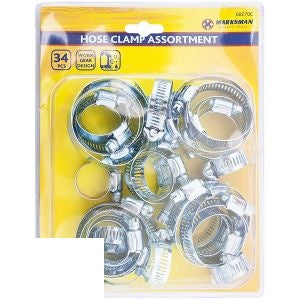 marksman-worm-gear-hose-clamp-assortment-34pc