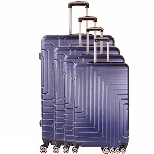 new-classic-navy-abs-hard-suitcase-luggage-set-4pc