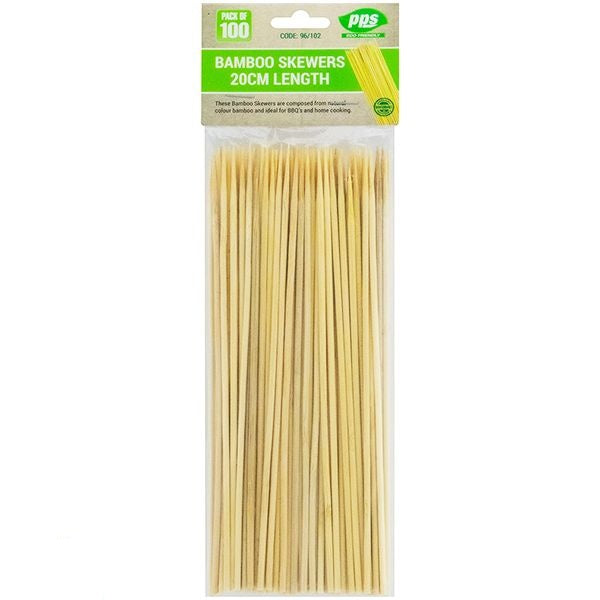 party-bamboo-skewers-20cm-100-pack