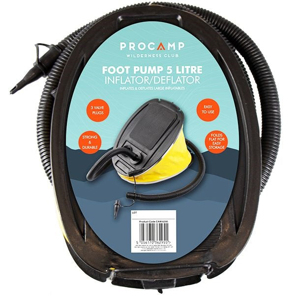 procamp-foot-pump-5l