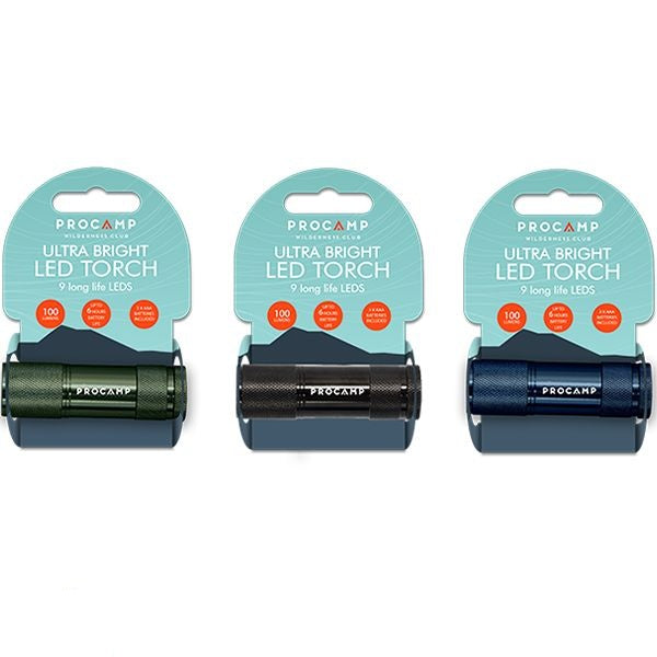 procamp-ultra-bright-led-torch-assorted-colours