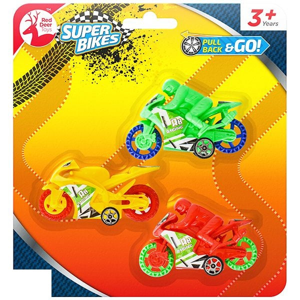 red-deer-toys-assorted-pull-back-motorbikes-3pc