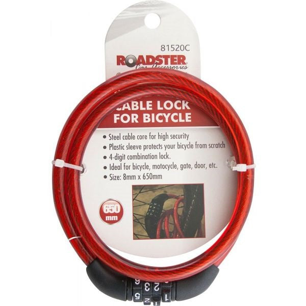 roadster-4-digit-combination-cable-lock-for-bicycle-8mm-x-650mm