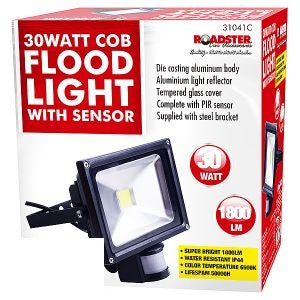 roadster-cob-led-floodlight-with-pir-sensor-30w