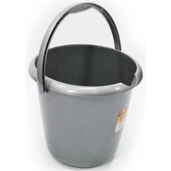 round-bucket-silver-13l