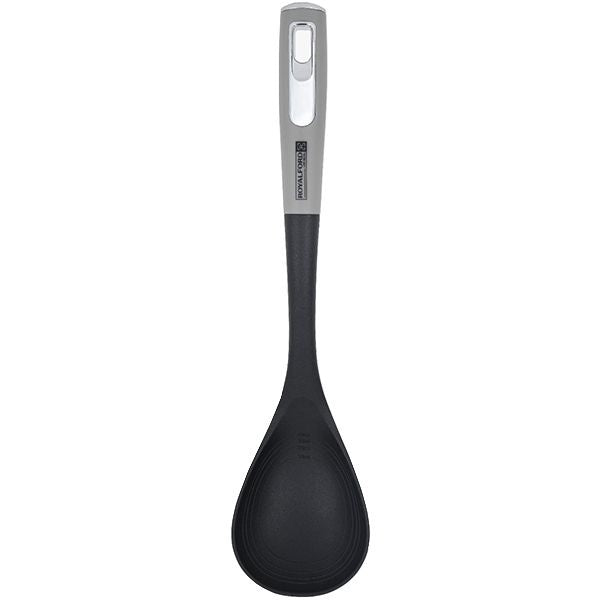 royalford-black-nylon-solid-serving-spoon-36cm