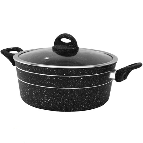 royalford-forged-aluminium-granite-casserole-pan-28cm