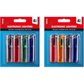 scorpion-mixed-colour-electronic-refillable-lighters-4-pack-assorted