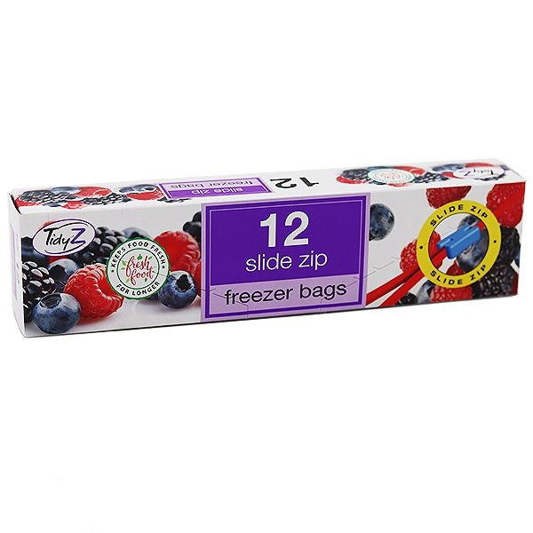 tidyz-12-extra-strong-slide-zip-freezer-bags-22cm