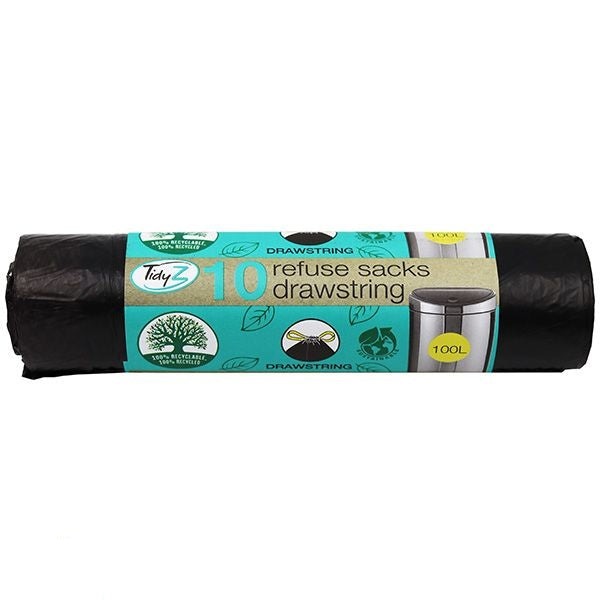 tidyz-drawstring-refuse-sacks-100l