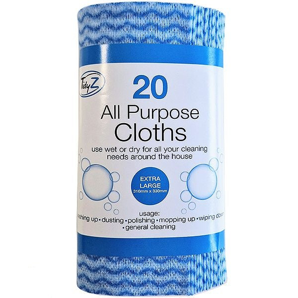 tidyz-extra-large-all-purpose-cloths-20-pack