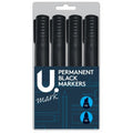 u-black-permanent-markers-4-pack