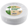 white-plastic-reusable-plates-23cm-100-pack