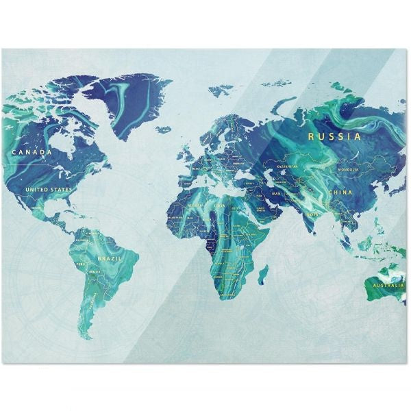world-map-tempered-glass-worktop-saver-45cm-x-35cm